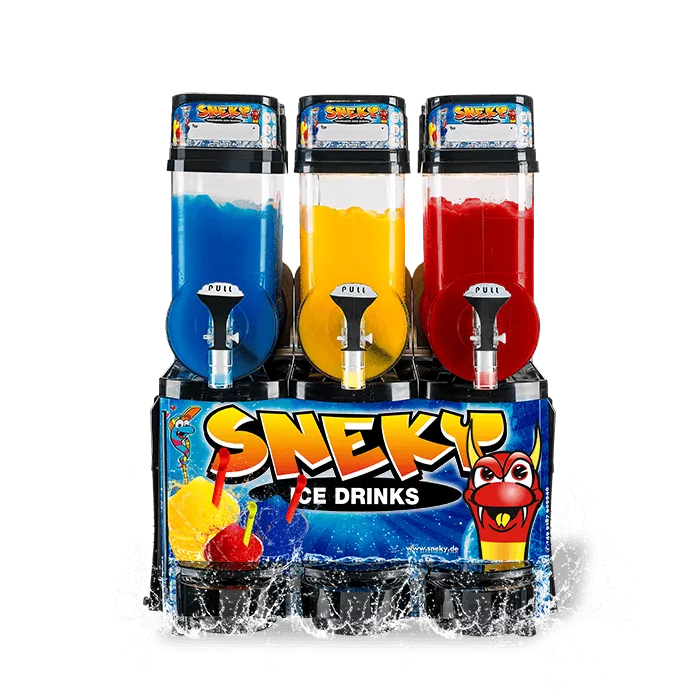 3 Kammern SNEKY®Slush Ice Maschine